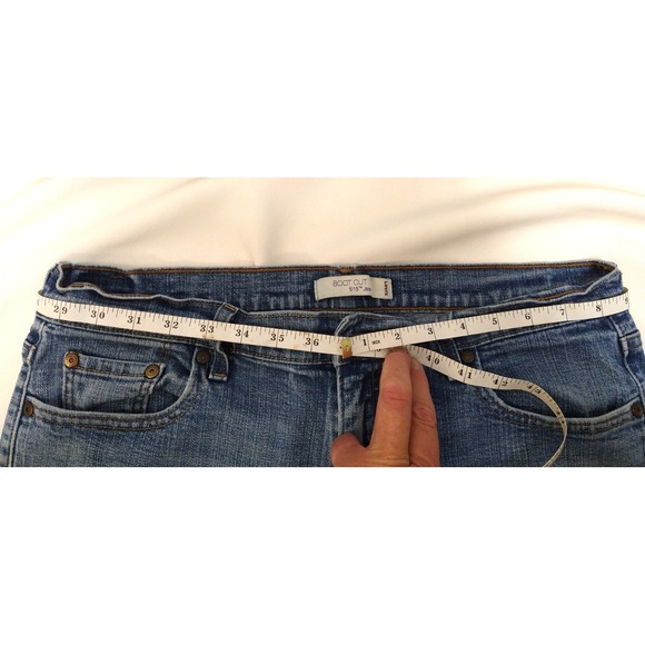 WOMENS LEVI 515 BOOT CUT JEANS - Picture 8 of 8